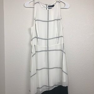 NWT Line & Dot White black Ryder maxi dress